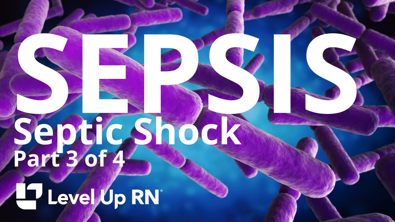 Sepsis: Septic Shock! - Continuing Education for Nurses and Nursing Students | @LevelUpRN