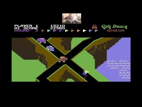 Lukozer Retro Game Review 489 - Up'n Down - Commodore 64