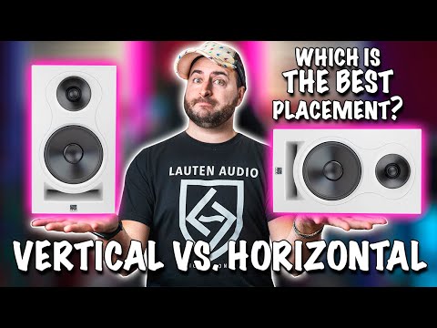 HORIZONTAL or VERTICAL Position? | feat. KALI AUDIO IN-8 3 way STUDIO Monitor Speaker