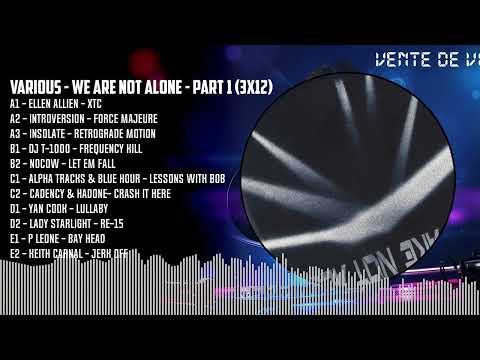 Various - We Are Not Alone - Part 1 (3x12) [BLACK] (BPX012-PT1)