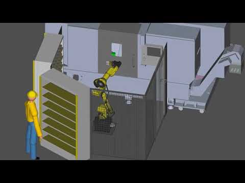 RG Fanuc M10iD/10L + Haas ST-30