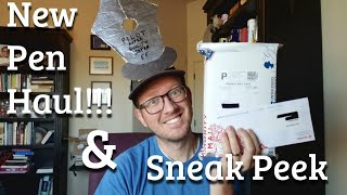 Fountain Pen Haul! Platinum Prefounte, Clairefontaine, eyedropper conversion gear, ink samples, etc