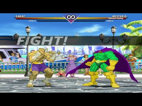 Sagat vs Mysterio | SUPER CLASH ! | Multiverse Capcom vs Marvel