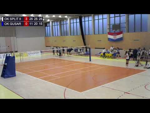OK Split II - OK Gusar / 6. kolo [1.B hrvatska odbojkaška liga 21./22.]