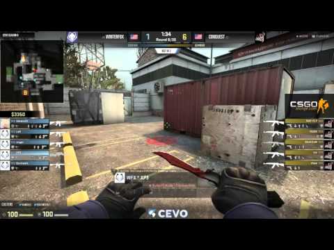 Winterfox vs Conquest Game 2 (CEVO-P CS:GO Season 8) - Vansilli & Dust