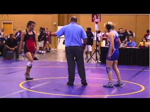 FILA Cadet 56kg - Sophier Hertz (Colorado) DEC Jennah Brennan (Nieves Wrestling) 5-1, 4-0.mp4