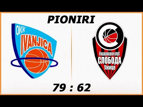 (Pioniri) MRL Centar, 20. kolo / OKK Ivanjica - KK Sloboda-Užice (14.03.2019.)