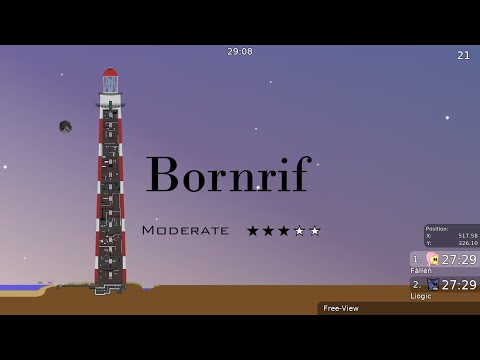 DDNet ( Teeworlds ) - Bornrif (Moderate ★★★✰✰)