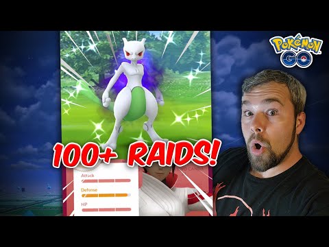 Over 100 Shiny Shadow Mewtwo Raids and THIS is what we got!
