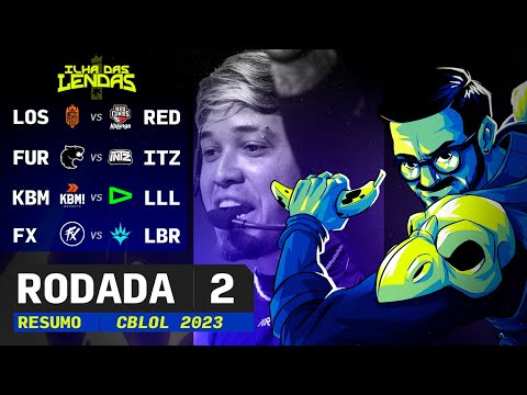 Resumo CBLOL 2ª Rodada - TITAN CHAMA LOS GRANDES DE NANICOS! | Ilha das Lendas