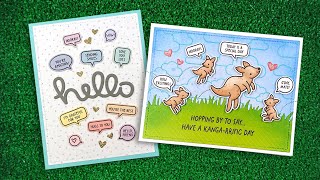 Intro to All the Speech Bubbles + 2 cards from start to finish