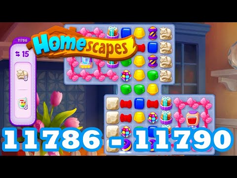 Homescapes Level 11786 - 11790 HD 3 - match puzzle Gameplay | android | IOS | 11787 | 11788 | 11789
