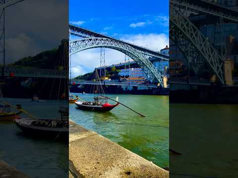 Rio Douro em Porto, Portugal 🇵🇹 #timelapsevideo #timelapse #viagem #Porto #portugal