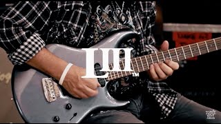 Steve Lukather demos his Ernie Ball Music Man LUKE III HSS Electric Guitar