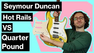 Video thumbnail for Seymour Duncan Comparison | Quarter Pound vs Hot Rails Bridge Position by Alexis Guitars