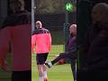 Pep tries to boot Haaland in Man City training 😂
