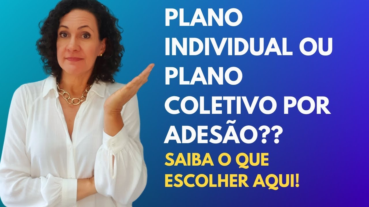 Qual o melhor plano de saúde Individual ou coletivo por adesão Entenda a diferença nesse vídeo