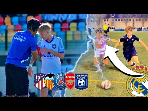 U14 Football Motion Cup mit Real Madrid,Arsenal,PSG und Co. 😱🇪🇸 - U14 Que Pasa Locos Auswahl 💙⚽️