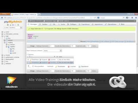 Datenbankprogrammierung mit Java Tutorial: Daten eintragen |video2brain.com