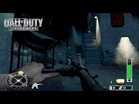 Call of Duty Finest Hour British Mission 9 Matmata walkthrough PS2 PCSX2 1440P 2K