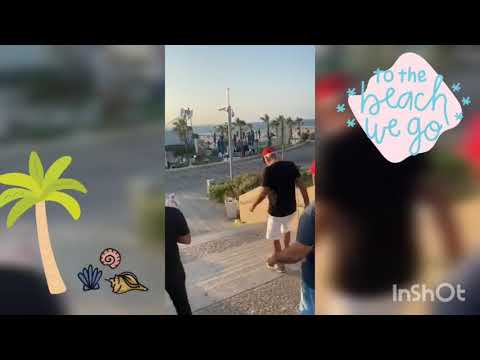 Rishon Lezion Beach in Israel 🏖️