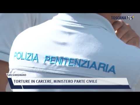 2021-05-18 SAN GIMIGNANO - TORTURE IN CARCERE, MINISTERO PARTE CIVILE