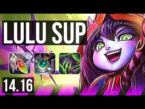 LULU & Ashe vs SORAKA & Jhin (SUP) | 2/4/26, 500+ games | EUW Master | 14.16