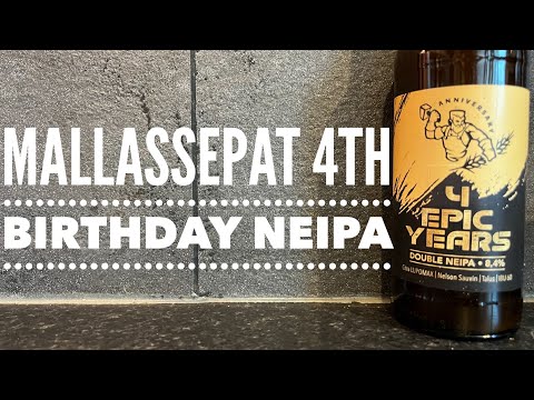 Mallassepat 4 Epic Years Double NEIPA By Mallassepat Brewery | Finnish Craft Beer Review