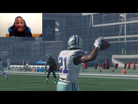 Who Can Throw a 99yd Trick Play HB Pass TD First? Ezekiel Elliott, Bell or Gurley? Madden Gameplay