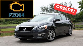 P2004 Code in Nissan Altima – Reasons and ways to fix