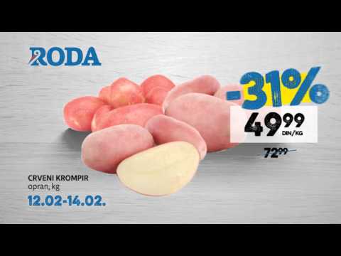 Sveže sa RODA pijace 12. - 14.02.2016.