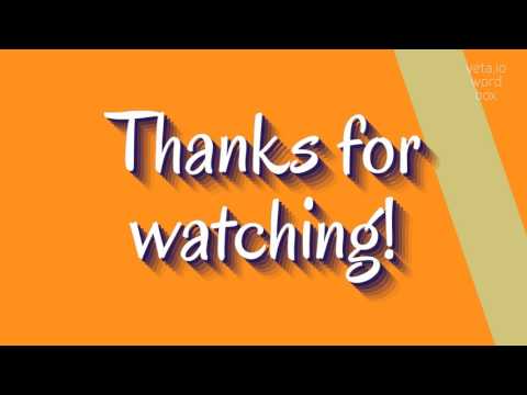 How to say "averin"! (High Quality Voices)