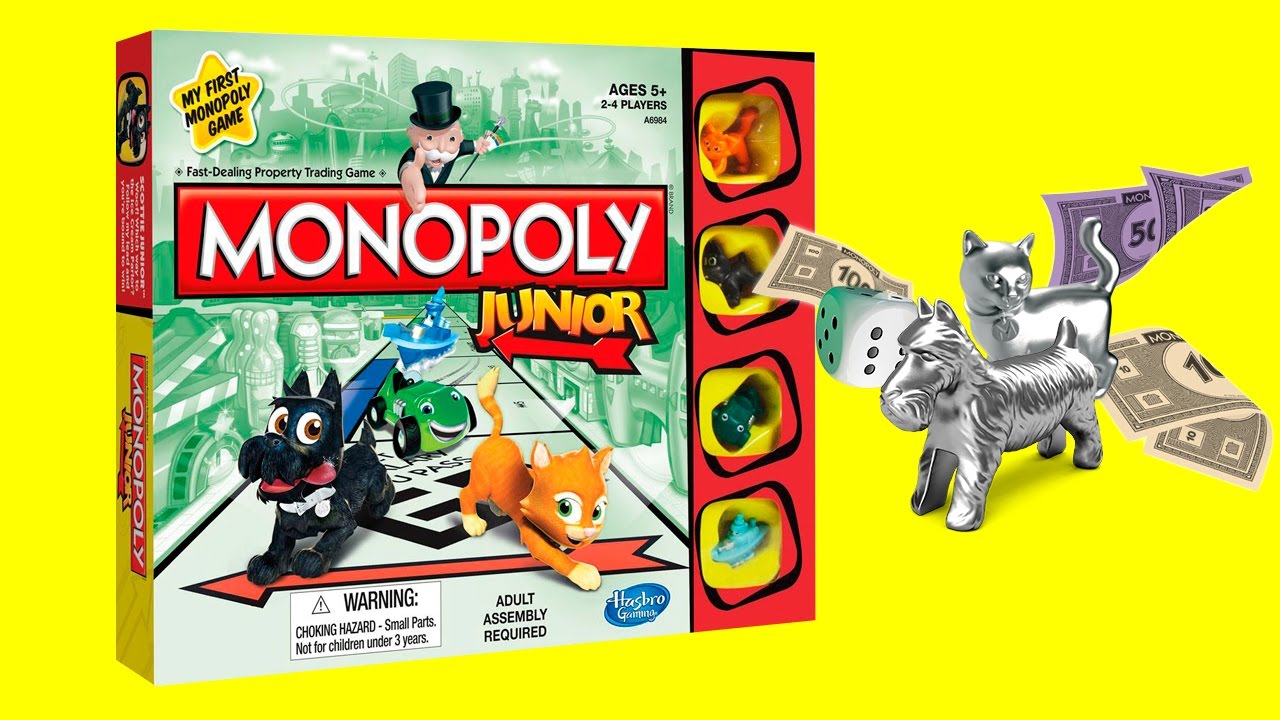 Моя первая Монополия настольная игра Hasbro