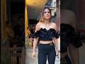 Nia Sharma Spotted In Bandra Niasharma Shorts Bollywoodtadka