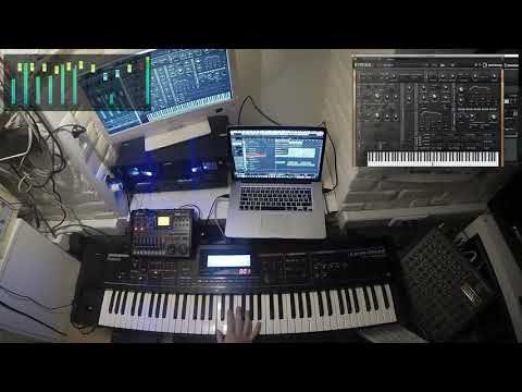 A Midnight Hip-Hop Jam on Steinberg's Retrologue, Cubase