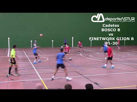 Torneo Bosco 2021 Cadetes BOSCO B Vs FINETWORK GIJON B 31 30