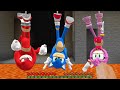 How to save Sonic and Tails + Amy Rose and Knuckles in minecraft Good Ending Minecraft Animation fnf