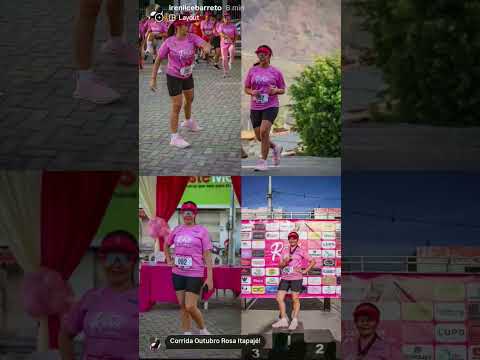 Corrida Rosa em Itapajé  CE! 5 km
