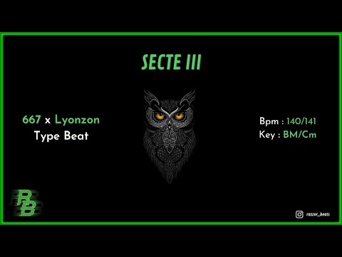 [FREE HARD] 667 x Lyonzon Type Beat - "SECTE III" | Hard/Dark Drill Instrumental | Instru Rap 2021