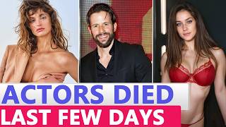 Famous Actors Who died Recently in Last FEW days 2026