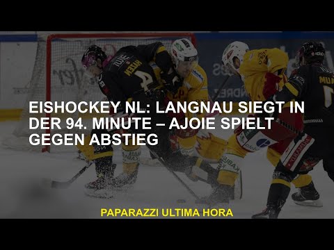 Eishockey NL Langnau gewinnt in der 94. Minute - Ajoie spielt gegen den Abstieg