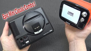 Sega Mini Classic & Mini TV Game Time.... Epic Combo 🦾
