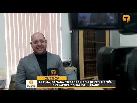 Ultima jornada extraordinaria de cedulación y pasaportes será este sábado
