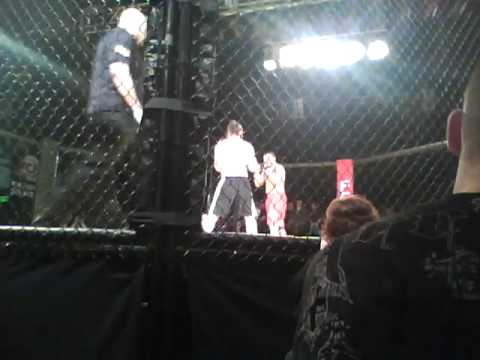 fcff cage fight mitch sigler vs steve spartan polopolus