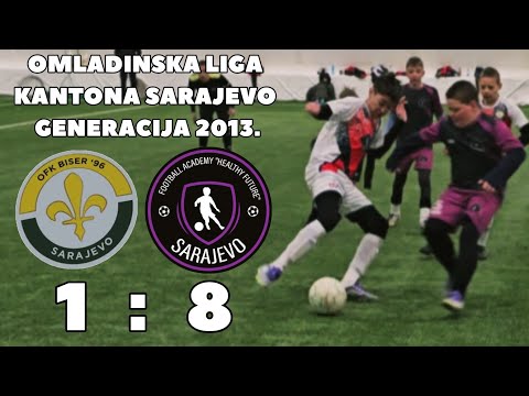 OFK Biser 96 - FA Healthy Future 1:8 (11. kolo Omladinske lige Kantona Sarajevo) - Generacija 2013.