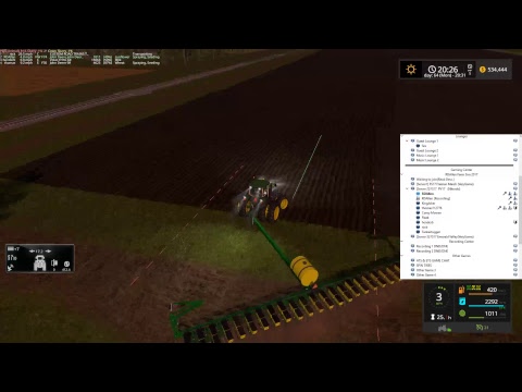 RDAllen Live Stream Multiplayer Farming Simulator 17 Pleasant Valley Plowing