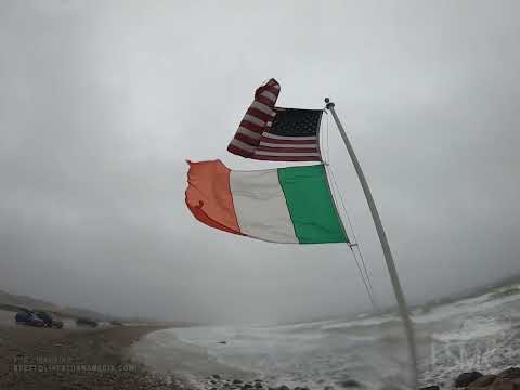 07-09-2021 Little Compton, RI - Tropical Storm Elsa brings high winds, heavy rain, and high surf