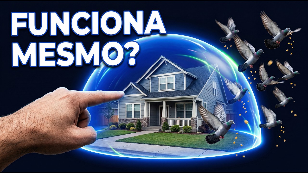 Bird Control em ação — resultado real