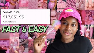 HOW TO SAVE MONEY FAST AS A TEENAGER (even with no job)