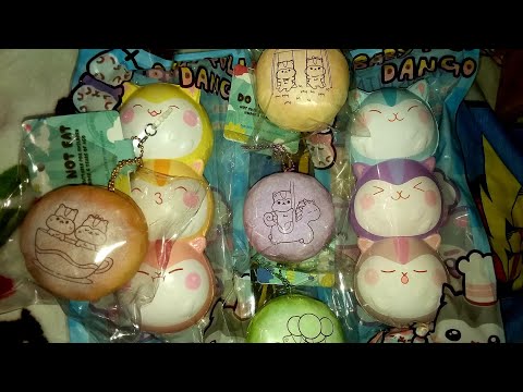 *BRAND NEW* POLI SQUISHIES! DANGOS AND BUNS! POPULARBOXES_HK ❤❤ Video